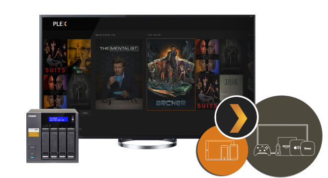 Plex Media Server na serwerze NAS