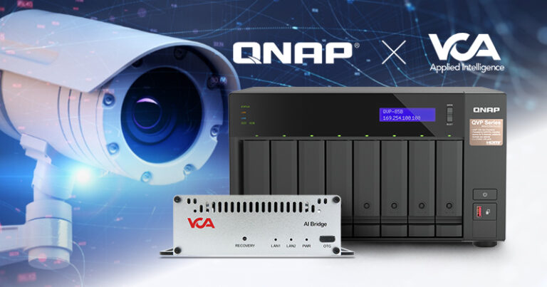 QNAP współpracuje z VCA Technology, aby wprowadzić na rynek niedrogie i wszechstronne rozwiązanie AI Smart Surveillance, które sprosta różnorodnym scenariuszom użytkowania